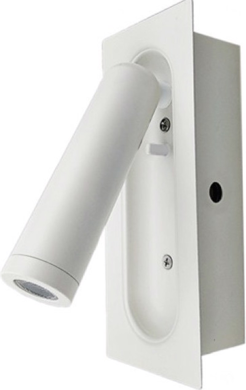 ACA Σποτ Μεταλλικό 'AIAS' Λευκό LED 7X17cm SF701LEDW