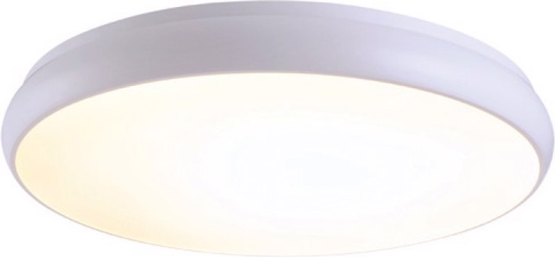 ACA Lighting - ΣΗΜΑΝΤΙΚΟ: Σε περίπτωση διαφοράς τιμής από το κατάστημα ισχύει παντα και μόνο η τιμή του καταστήματος ACA Πλαφονιέρα Οροφής Μεταλλική 'KALLISTA' Λευκό LED Δ6