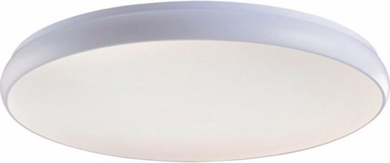 ACA Lighting - ΣΗΜΑΝΤΙΚΟ: Σε περίπτωση διαφοράς τιμής από το κατάστημα ισχύει παντα και μόνο η τιμή του καταστήματος ACA Πλαφονιέρα Οροφής Μεταλλική 'KALLISTA' Λευκό LED Δ8