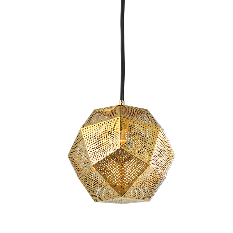 ACA Κρεμαστό Φωτιστικό Οροφής 'MOROCCO' Μεταλλικό Χρυσό