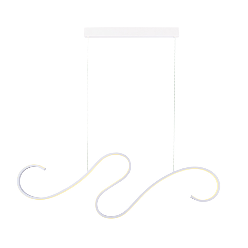 ACA Φωτιστικό Οροφής Αλουμίνιου LED 'Calista' Μαύρο 300