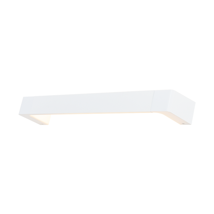 ACA Aplika Toixou 'FOGA' LED Alouminiou Lefki 60x10.5x6.4cm Thermo Lefko ZD810412LEDWH