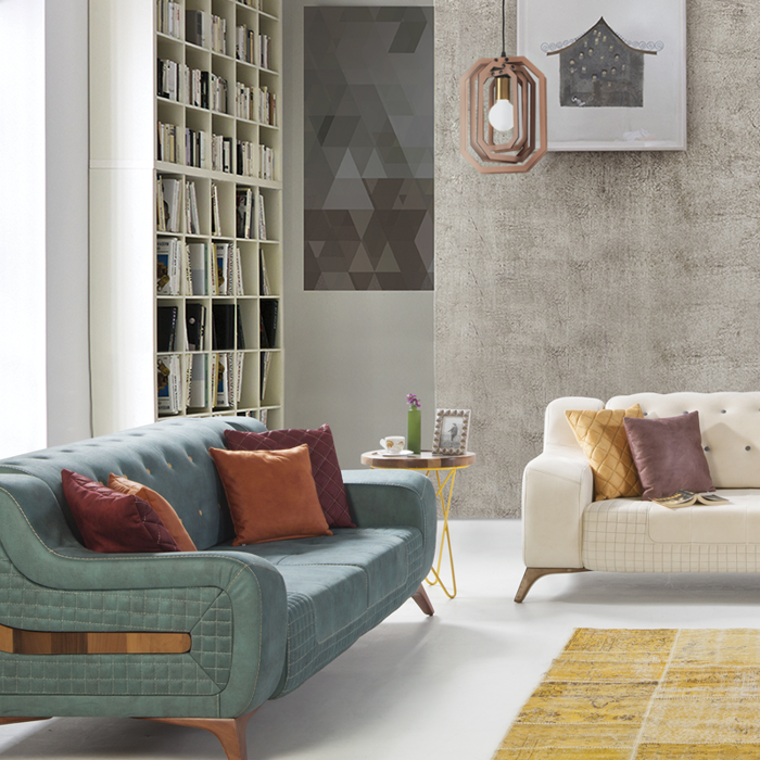 ACA Kremasto Fotistiko Orofis 'TRITON' Metalliko/MDF Xruso/Mpez F24x100cm E27 ZM391P24WLL