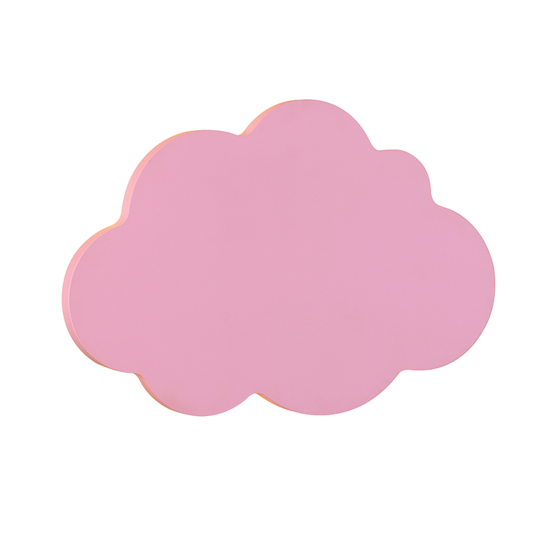 ACA Παιδική Απλίκα Τοίχου 'HOLMA' MDF Ροζ 24.2x3.5x16cm