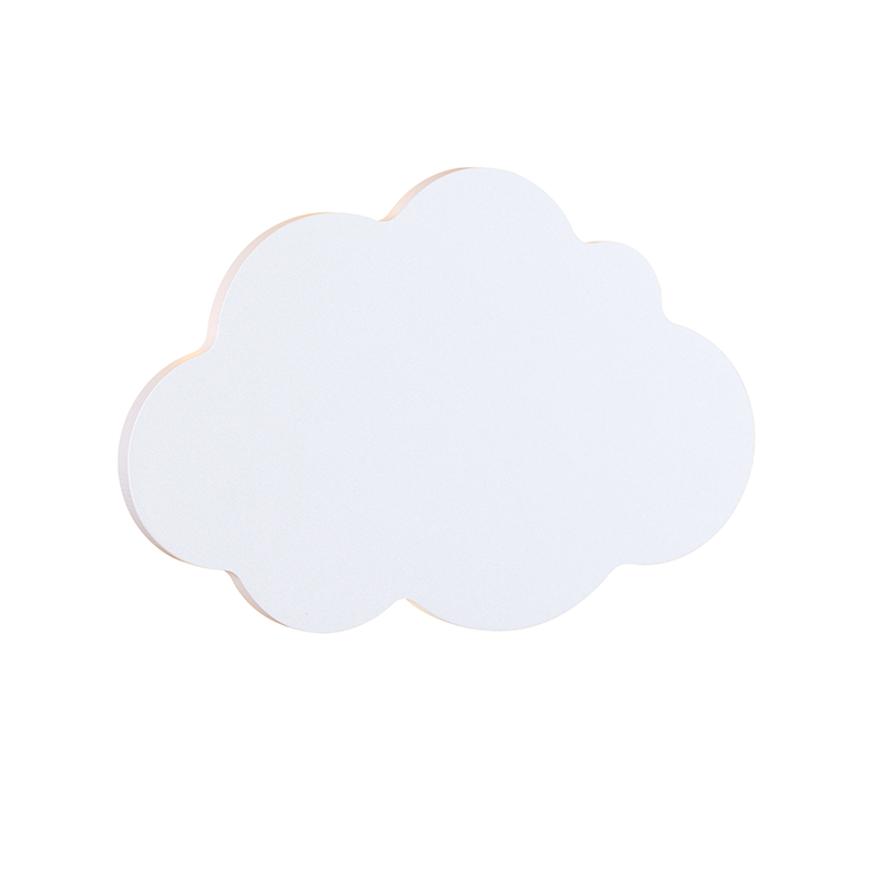 ACA Lighting - ΣΗΜΑΝΤΙΚΟ: Σε περίπτωση διαφοράς τιμής από το κατάστημα ισχύει παντα και μόνο η τιμή του καταστήματος ACA Παιδική Απλίκα Τοίχου 'HOLMA' MDF Λευκή 24.2x3.5x16