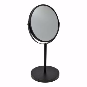Ankor Επιτραπέζιος Καθρέπτης Μεταλλικός Διπλός Μαύρος 18.5x15x34.5cm (841394)