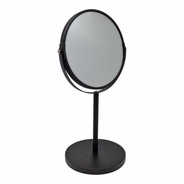 Ankor Epitrapezios Kathreptis Metallikos Diplos Mavros 18.5x15x34.5cm (841394)