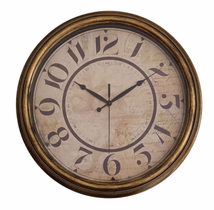 Ankor Roloi Toixou Plastiko Xruso Vintage F40.2x4.8cm (848850)