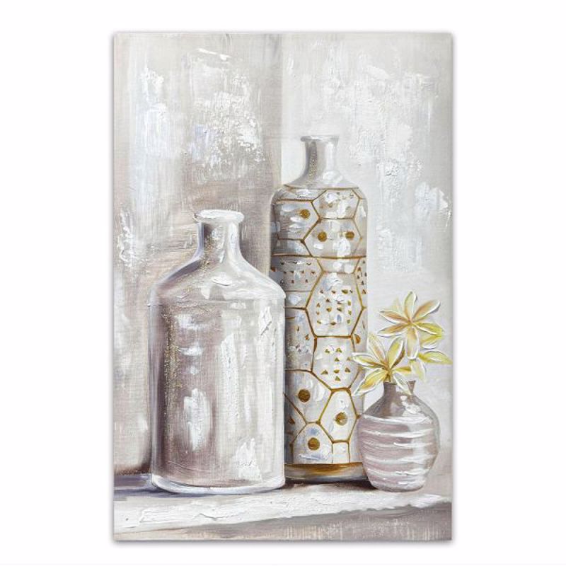 Ankor Πίνακας Ελαιογραφία σε Τυπωμένο Καμβά με Σχέδιο Β