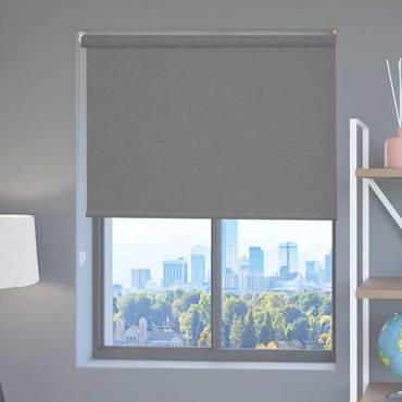 Anartisi Έτοιμο Ρόλερ Μερικής Σκίασης 1008 Μονόχρωμο Γκρι Σκούρο Π180xΥ210cm