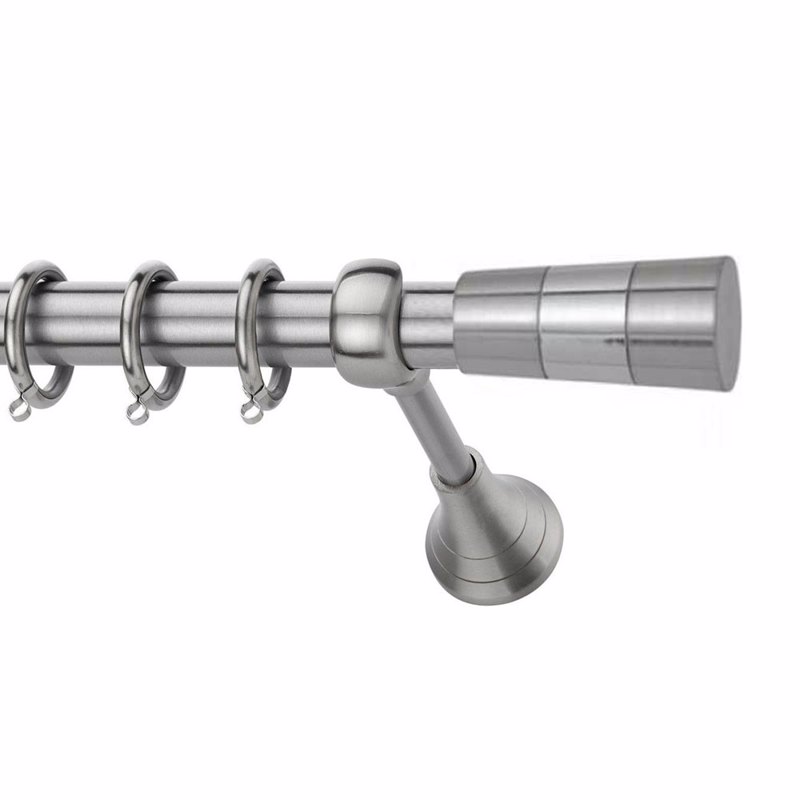 Κουρτινόξυλο φ25 inox spy.raoulo-konos