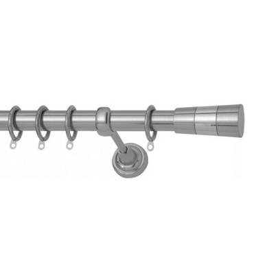 Κουρτινόξυλο φ25 inox spy.raoulo-konos