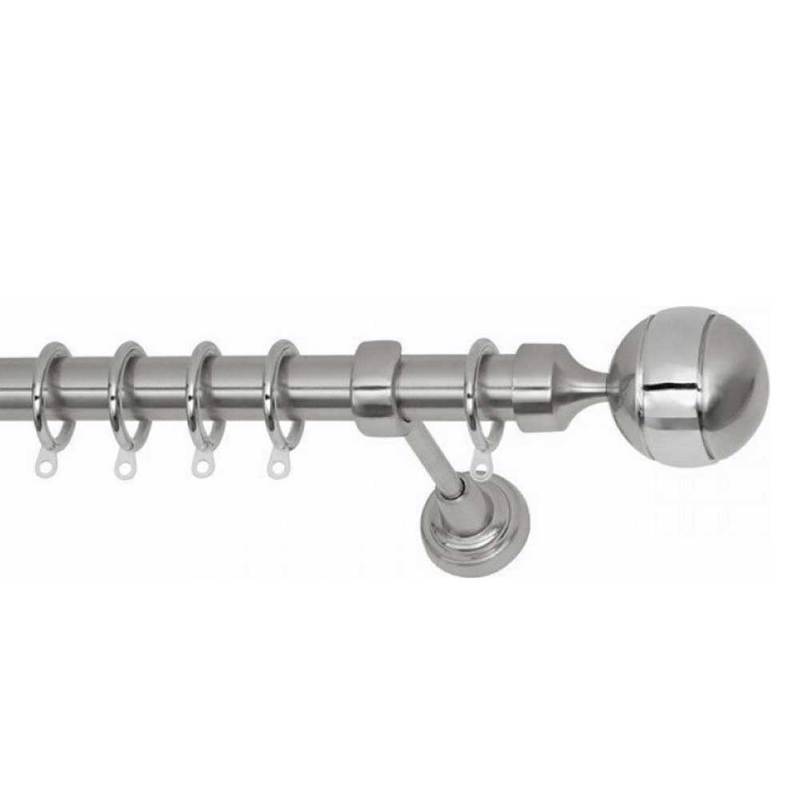 Agiovlasitishome - ΣΗΜΑΝΤΙΚΟ: Σε περίπτωση διαφοράς τιμής από το κατάστημα ισχύει παντα και μόνο η τιμή του καταστήματος Κουρτινόξυλο φ25 inox spy.mpala riga