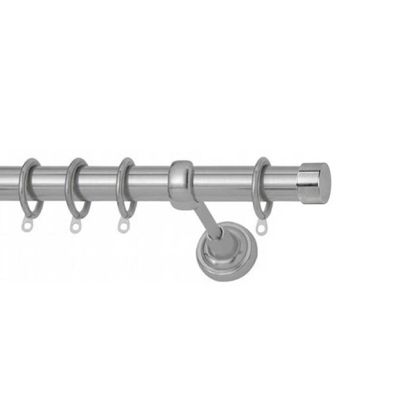 Κουρτινόξυλο Φ25 Ιnox Τapo