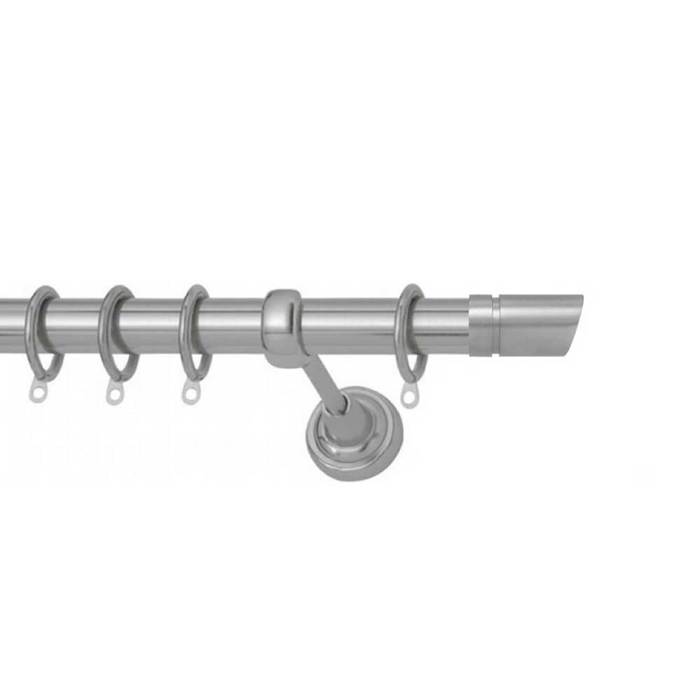 Kourtinoxulo F25 Inox Sumi Nikel Satine