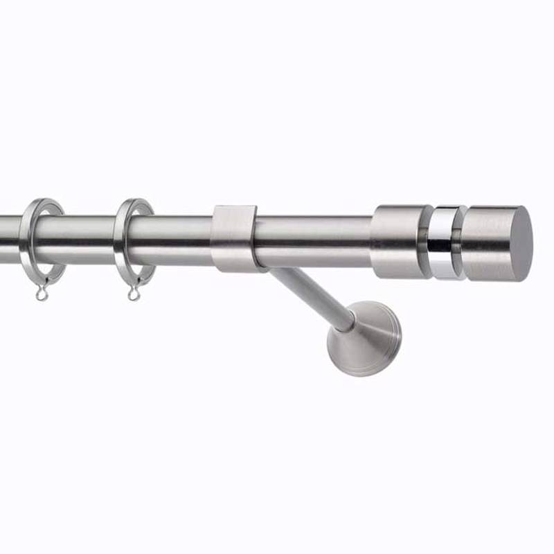 Agiovlasitishome - ΣΗΜΑΝΤΙΚΟ: Σε περίπτωση διαφοράς τιμής από το κατάστημα ισχύει παντα και μόνο η τιμή του καταστήματος Κουρτινόξυλο φ25 inox Δήλος