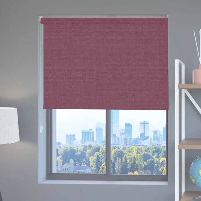 Anartisi Έτοιμο Ρόλερ Μερικής Σκίασης 1046 Μονόχρωμο Γκρενά Π65xΥ140cm