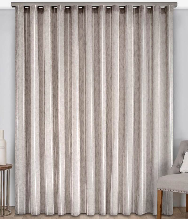 Κουρτίνες, στόρια agiovlasitishome - ΣΗΜΑΝΤΙΚΟ: Σε περίπτωση διαφοράς τιμής από το κατάστημα ισχύει παντα και μόνο η τιμή του καταστήματος Ύφασμα Γάζα με Ριγέ Μοτίβο 'Spirit' διαθέσιμο σε 8 Αποχ