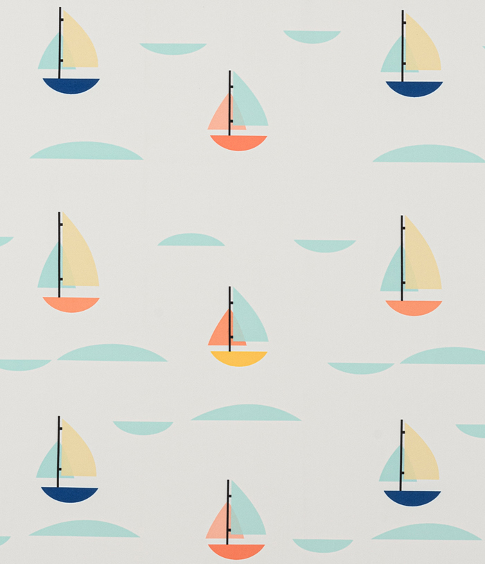 Ύφασμα 'Yachts' με Σχέδιο Καραβάκια (300cm) ufasma 'Yachts' me Sxedio Karabakia (300cm)