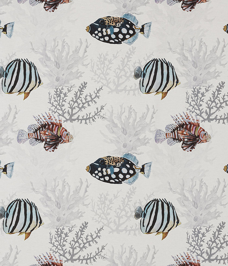 Agiovlasitis - ΣΗΜΑΝΤΙΚΟ: Σε περίπτωση διαφοράς τιμής από το κατάστημα ισχύει παντα και μόνο η τιμή του καταστήματος Ύφασμα 'Aquarium' με Σχέδιο Ψαράκια διαθέσιμο σε 2 Αποχ