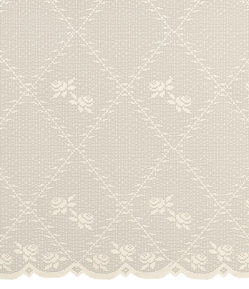 Ύφασμα Διάφανο 'Karpathos' Πλεκτό με Γεωμετρικό/Φλοράλ 