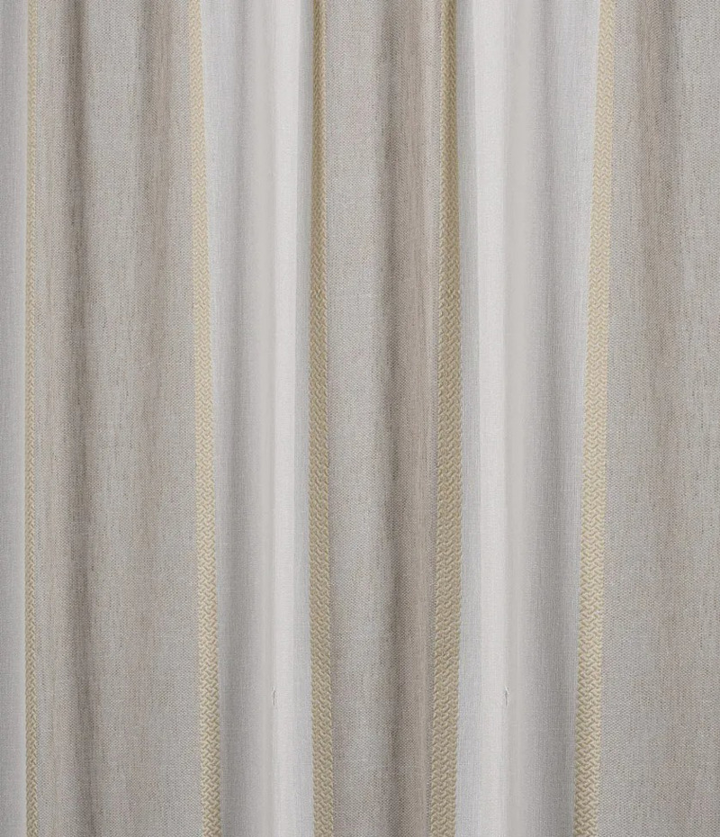 Agiovlasitis - ΣΗΜΑΝΤΙΚΟ: Σε περίπτωση διαφοράς τιμής από το κατάστημα ισχύει παντα και μόνο η τιμή του καταστήματος Ύφασμα Ημιδιάφανο 'Anafi' με Ριγέ Σχέδιο και Υφή Λινού