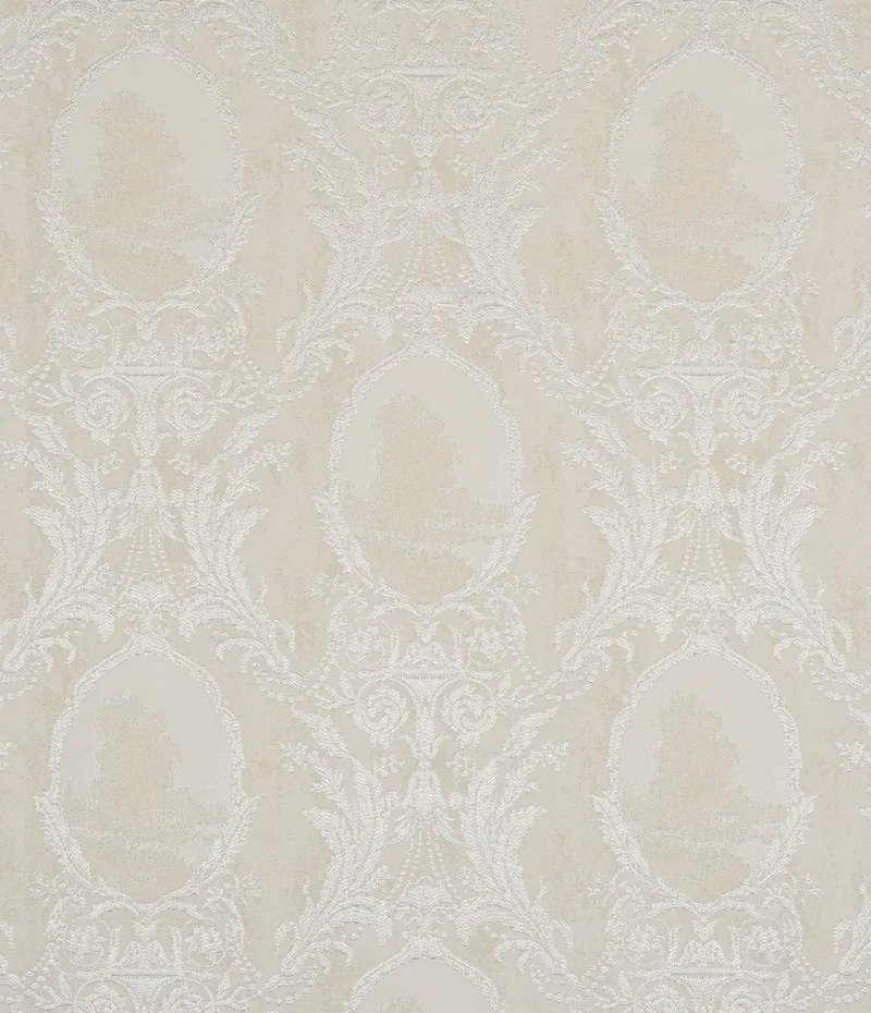 Ύφασμα Ζακάρ με Κεντητό Φλοράλ Μοτίβο 'Madrigal' σε 4 Αποχρώσεις