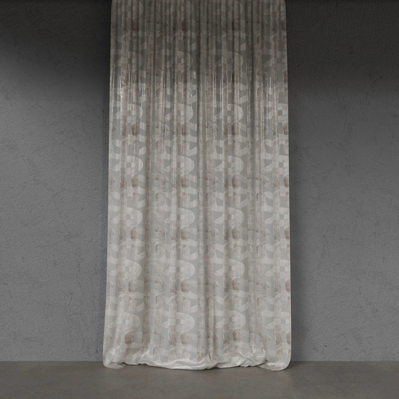 Ύφασμα Devore 'Maximus' με Μοντέρνο Σχέδιο διαθέσιμο σε