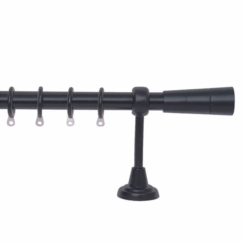 Import Hellas Κουρτινόξυλο Φ25 Μαύρο No1