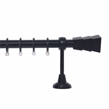 Import Hellas Κουρτινόξυλο Φ25 Μαύρο No8