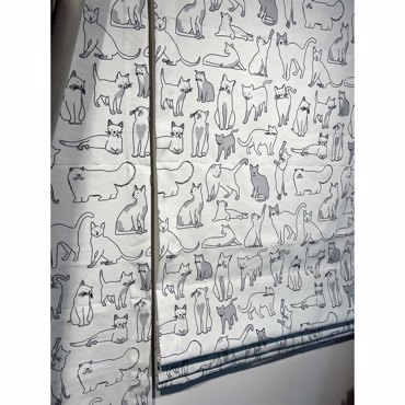 Έτοιμο Μοντέρνο Ρόμαν 'Γάτες΄ Π180cm X Υ220cm (Εκθεσιακό)