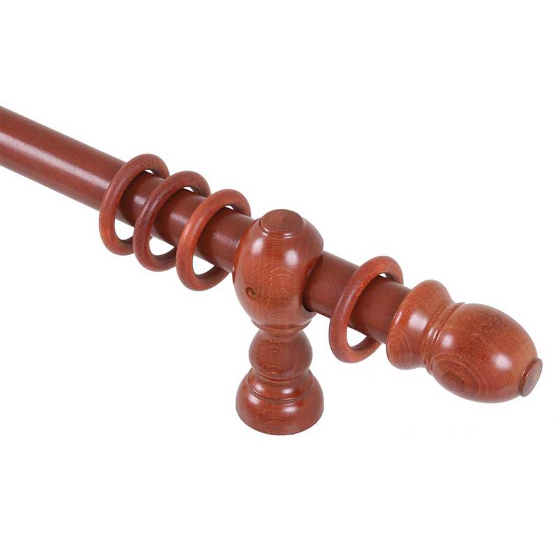 Κουρτινόξυλα agiovlasitishome - ΣΗΜΑΝΤΙΚΟ: Σε περίπτωση διαφοράς τιμής από το κατάστημα ισχύει παντα και μόνο η τιμή του καταστήματος Κερασί ξύλινο Κλασσικό Φ35 κουρτινόξυλο 160cm