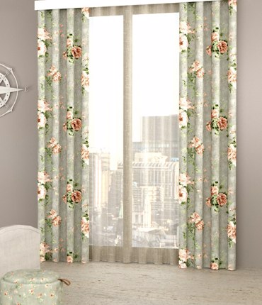 Ύφασμα Εμπριμέ 'Amanda' διαθέσιμο σε 3 Αποχρώσεις