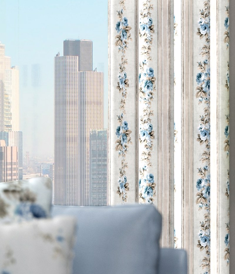 Κουρτίνες, στόρια agiovlasitishome - ΣΗΜΑΝΤΙΚΟ: Σε περίπτωση διαφοράς τιμής από το κατάστημα ισχύει παντα και μόνο η τιμή του καταστήματος Ύφασμα Εμπριμέ 'Amberley' διαθέσιμο σε 3 Αποχρώσεις