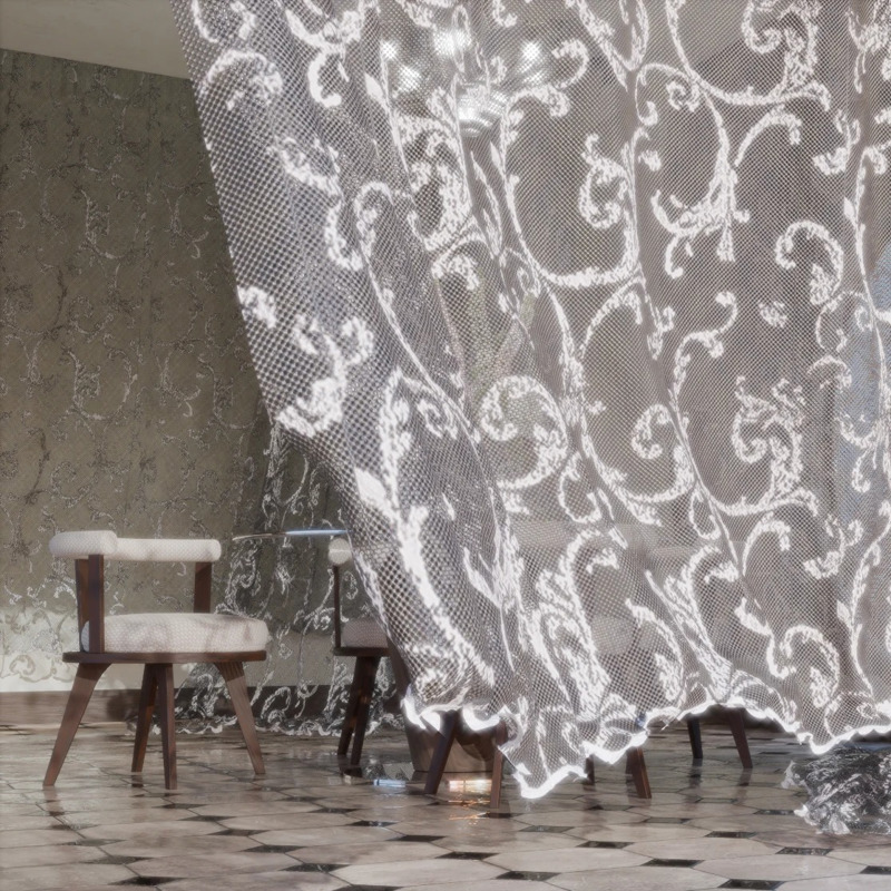 Ύφασμα Δαντέλα 'Anneta' με Κλασσικό Σχέδιο σε Διάφορες 