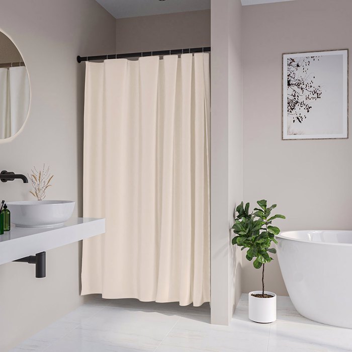 Sealskin Cosima 120x200 salmon kourtina baniou plastiki 800638