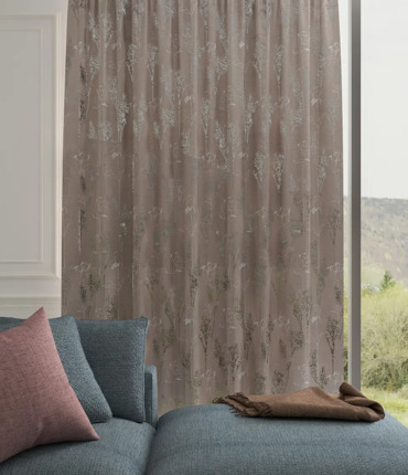 Ύφασμα Devore 'Fleur' Διαθέσιμο σε 4 Αποχρώσεις