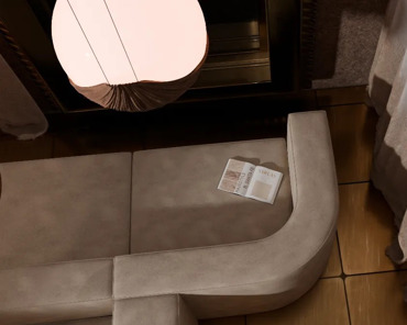 Ύφασμα Επιπλώσεων Σουέντ 'Santa Fe' (140cm) σε Διάφορες Αποχρώσεις