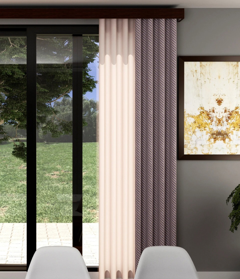 Ύφασμα Ζακάρ 'Intarsio' σε 4 Αποχρώσεις