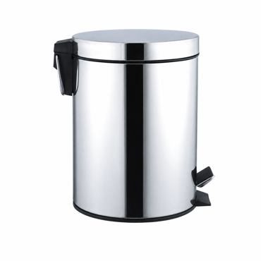 Κάδος Απορριμμάτων 5lt Inox Φ20x27cm MRShome