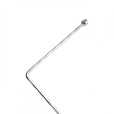 Bacchetta 80x170 Φ25 chrome Βραχίονας μπάνιου γωνιακός