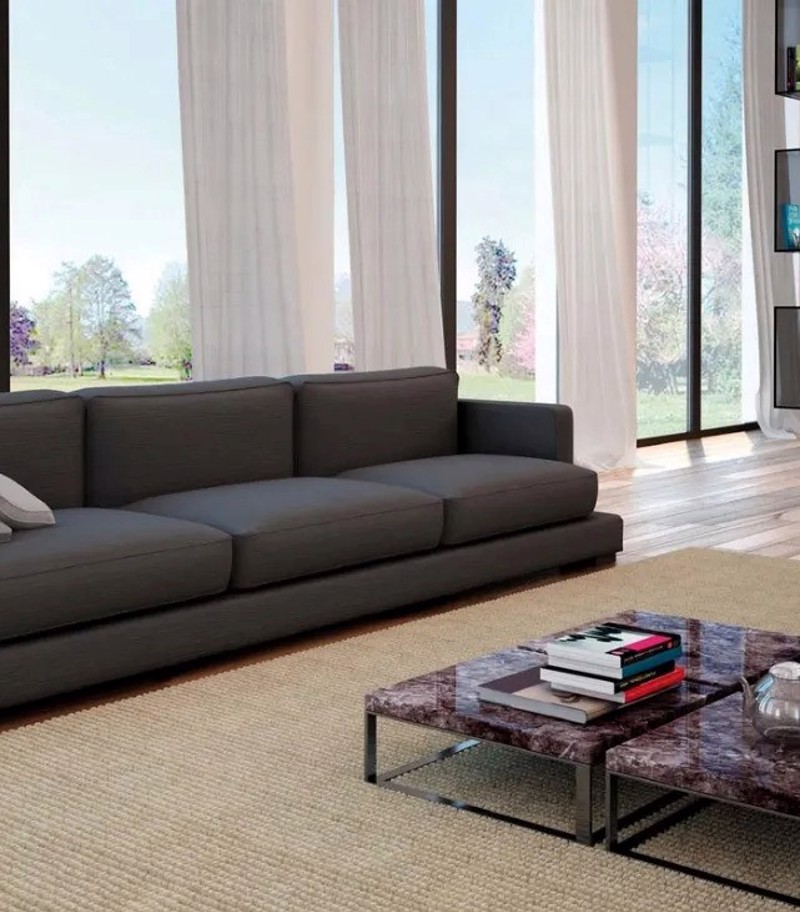 Ύφασμα Γάζα Μονόχρωμο 'Crep Noir' διαθέσιμο σε 11 Αποχρ