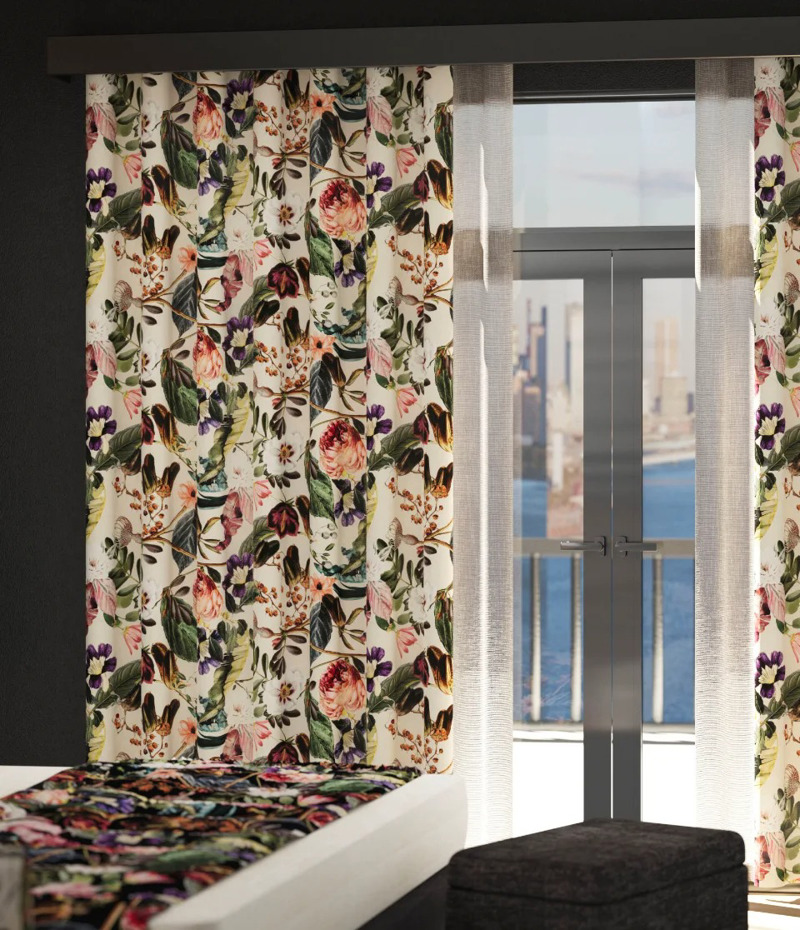 Κουρτίνες, στόρια agiovlasitishome - ΣΗΜΑΝΤΙΚΟ: Σε περίπτωση διαφοράς τιμής από το κατάστημα ισχύει παντα και μόνο η τιμή του καταστήματος Ύφασμα Εμπριμέ 'Nectar' διαθέσιμο σε 2 Αποχρώσεις