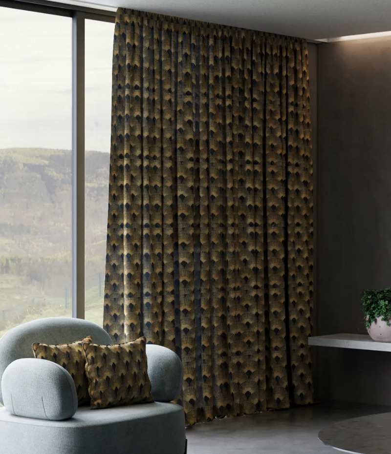 Κουρτίνες, στόρια agiovlasitishome - ΣΗΜΑΝΤΙΚΟ: Σε περίπτωση διαφοράς τιμής από το κατάστημα ισχύει παντα και μόνο η τιμή του καταστήματος Ύφασμα με Μοντέρνο Σχέδιο 'Okavango' 300cm