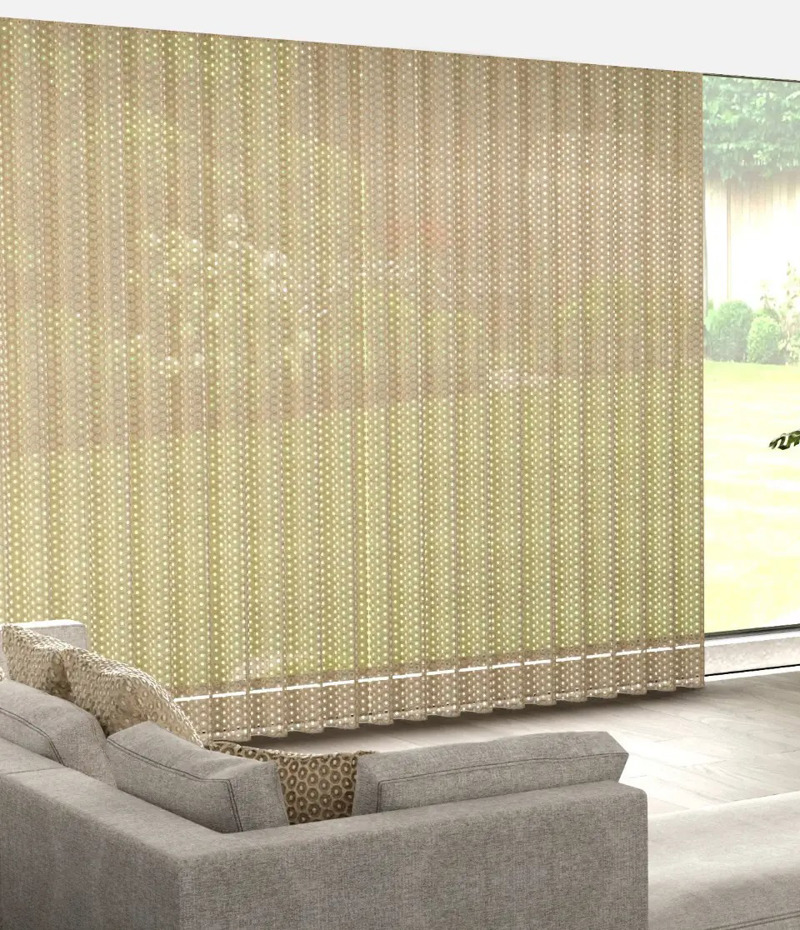 Ύφασμα Κεντητό με Βούλες 'Omikron' διαθέσιμο σε 3 Αποχρ