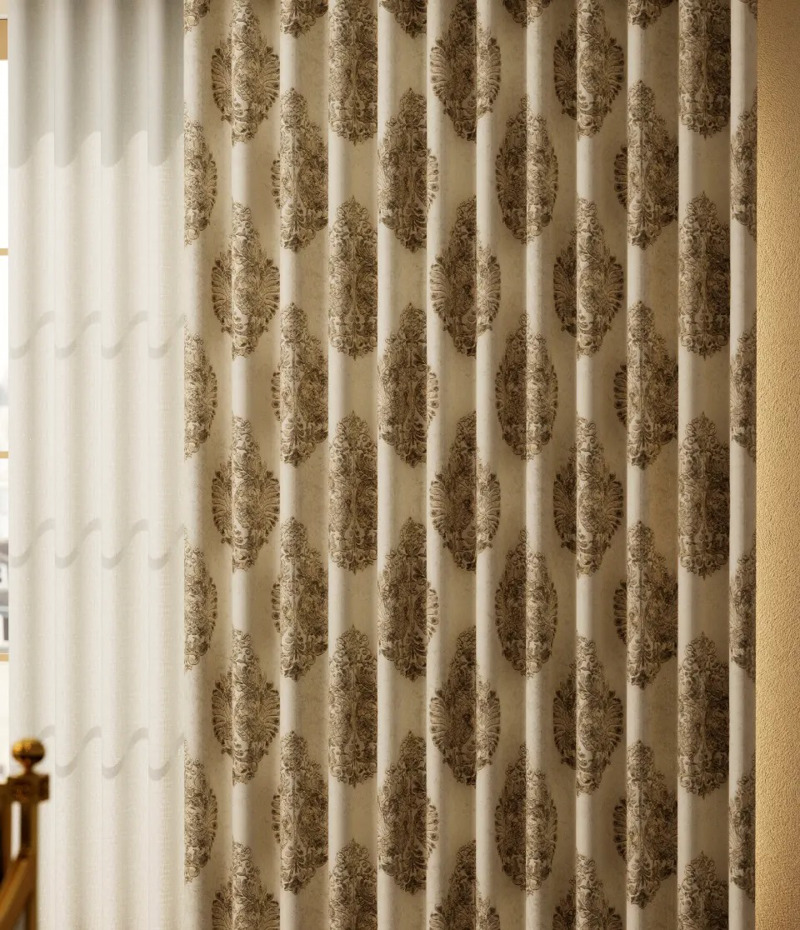 Ύφασμα με Κλασσικό Σχέδιο 'Pantheon' (140cm) σε 3 Αποχρώσεις