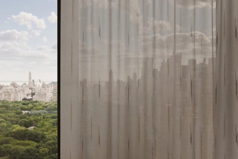 Ύφασμα Γάζα με Μοντέρνο Σχέδιο 'Parker' διαθέσιμο σε 4 