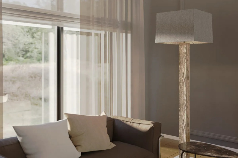 Ύφασμα Βουάλ Σατινέ 'Perfume' διαθέσιμο σε 9 Αποχρώσεις