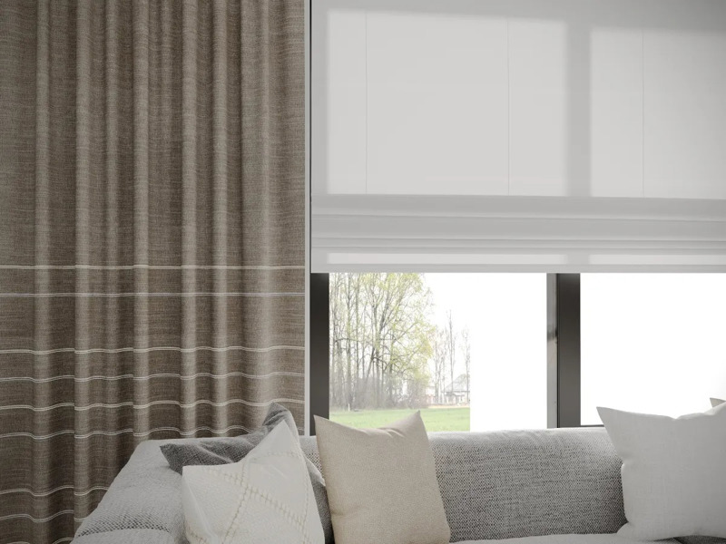 Κουρτίνες, στόρια agiovlasitishome - ΣΗΜΑΝΤΙΚΟ: Σε περίπτωση διαφοράς τιμής από το κατάστημα ισχύει παντα και μόνο η τιμή του καταστήματος Ύφασμα Γάζα με Ριγέ Σχέδιο 'Regal' διαθέσιμο σε 3 Αποχρ