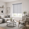 MRShome Double Roler Ruthmizomenis Skiasis 140x230cm Ggri